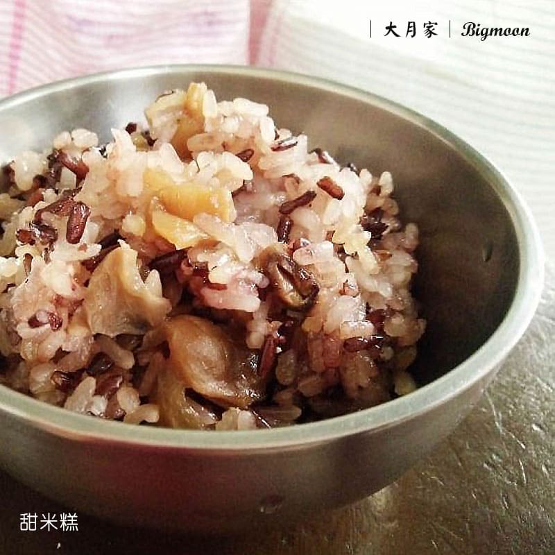台灣圓糯米-糕粿原料米-大月家 BIGMOON